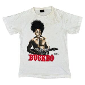 Vintage 90s Buckbo Buckwheat Little Rascals Rambo Tee